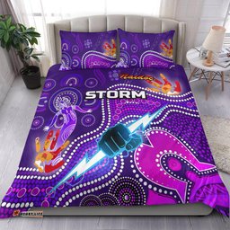 Melbourne Storm Bedding Set Naidoc Heal Country! Heal Our Nation