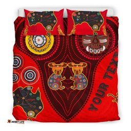 Aboriginal Custom Bedding Set Aboriginal, Animal Dots Pattern