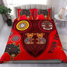 Aboriginal Custom Bedding Set Aboriginal, Animal Dots Pattern
