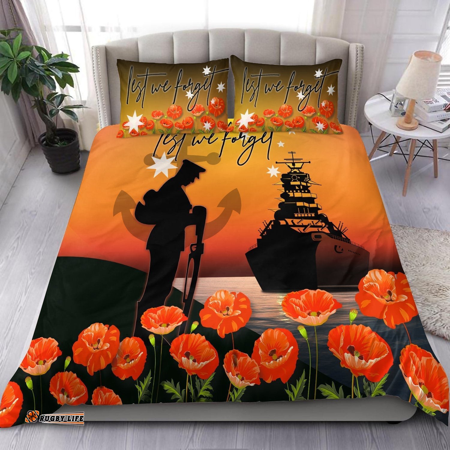 Anzac Bedding Set - Australian Navy Anzac