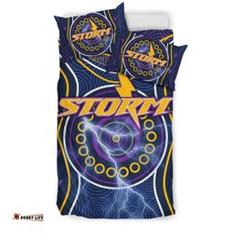 Melbourne Bedding Set Lightning Storm Indigenous