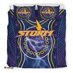 Melbourne Bedding Set Lightning Storm Indigenous