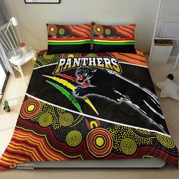 Panthers Rugby Bedding Set Aboriginal Basic Style