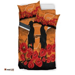 Giants Anzac Day Bedding Set - Indigenous Art -