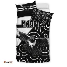 Western Suburbs Magpies Bedding Set Simple Indigenous