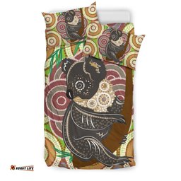 Aboriginal Bedding Sets, Koala Patterns Circle Dot Painting