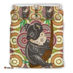 Aboriginal Bedding Sets, Koala Patterns Circle Dot Painting