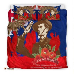 Bedding Set - Aanzac Australia Remember Them