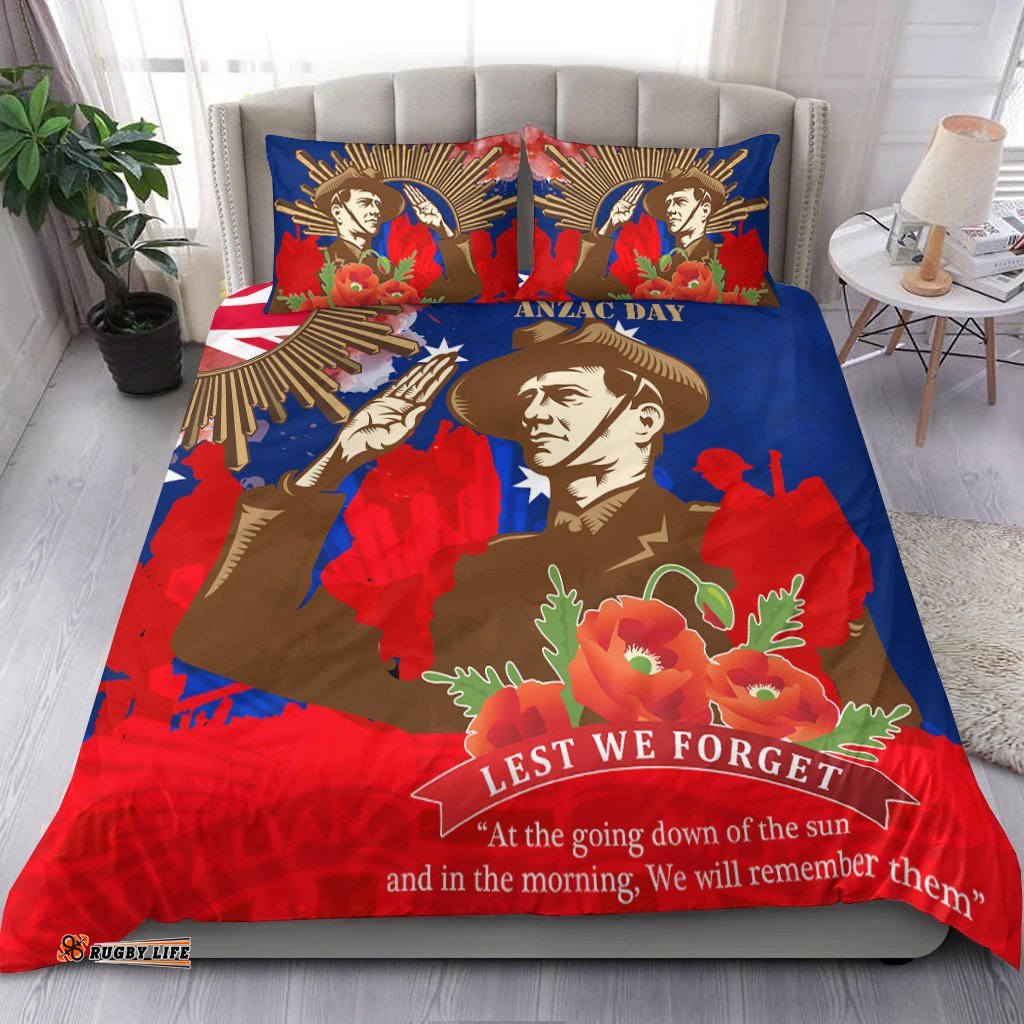 Bedding Set - Aanzac Australia Remember Them