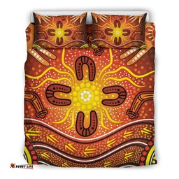 Aboriginal Bedding Set - Indigenous Patterns Ver10