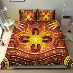 Aboriginal Bedding Set - Indigenous Patterns Ver10