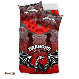 Dragons Bedding Set St. George Anzac Day