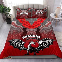 Dragons Bedding Set St. George Anzac Day