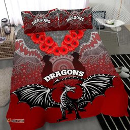 Dragons Bedding Set St. George Anzac Day
