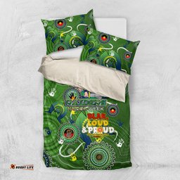 Personalised NAIDOC Week 2024 Raiders Bedding Set Australia Fire Burning
