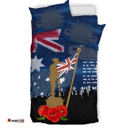 Anzac Bedding Set - Always Remember Australian Anzac Day