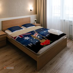 Anzac Bedding Set - Always Remember Australian Anzac Day