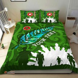 VibeHoodie Bedding Set - Custom New Zealand Anzac Walking In The Sun Bedding Set