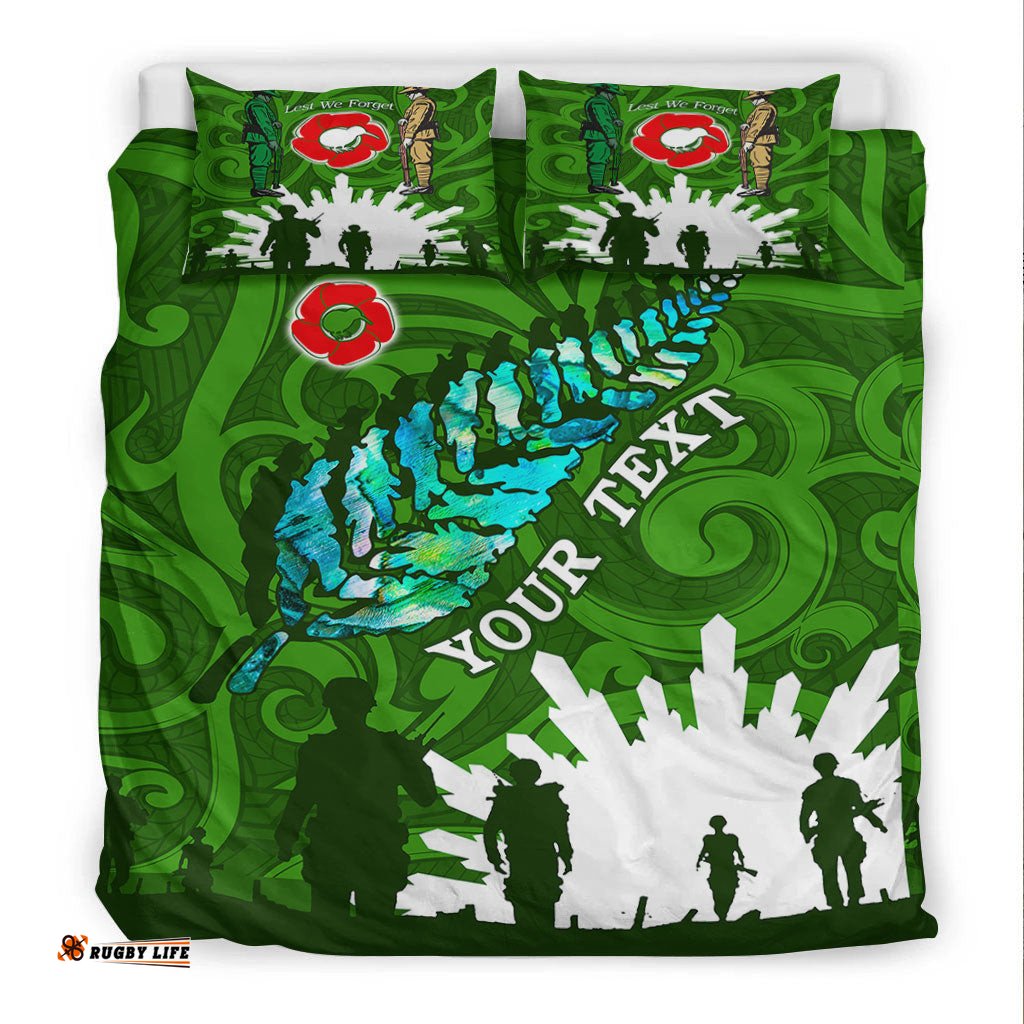 VibeHoodie Bedding Set - Custom New Zealand Anzac Walking In The Sun Bedding Set