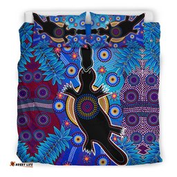 Aboriginal Bedding Set - Indigenous Platypus