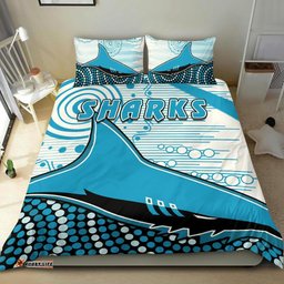 Sharks Bedding Set Cronulla Indigenous Unique