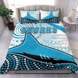 Sharks Bedding Set Cronulla Indigenous Unique
