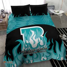 BBL Brisbane Heat Bedding Set 2nd Champions 2024 New History