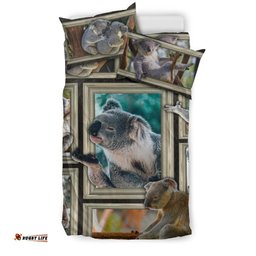 Bedding Set - 3D Koala Frames Bedding Set