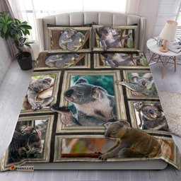 Bedding Set - 3D Koala Frames Bedding Set