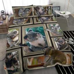 Bedding Set - 3D Koala Frames Bedding Set