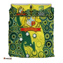 Cricket Bedding Set Australian Cricket Aboriginal Dot Patterns