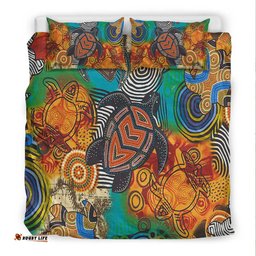 Turtle Bedding Set Aboriginal No.3