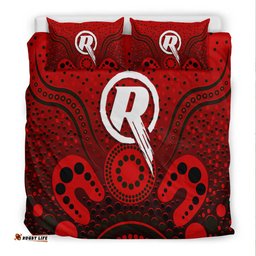 Melbourne Renegades Bedding Set - Aboriginal Style Of Dot -