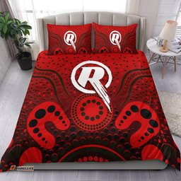 Melbourne Renegades Bedding Set - Aboriginal Style Of Dot -