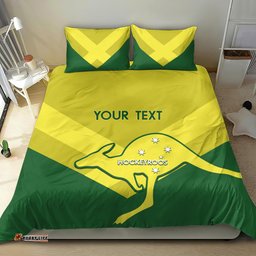 Custom Australia Field Hockey Bedding Set Go Champions Hockeyroos National Color
