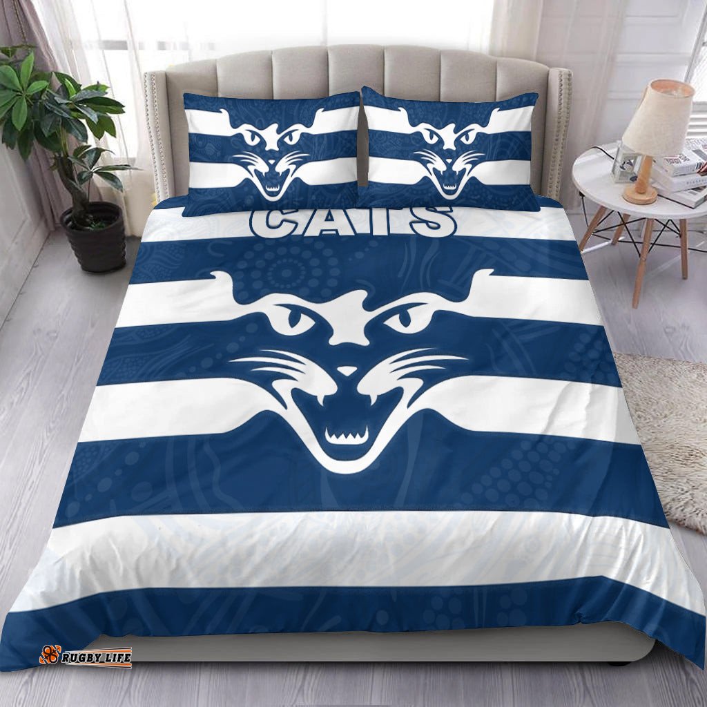 Cats Energetic Bedding Set Indigenous