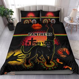 Penrith Bedding Set Indigenous Panthers ANZAC Day Lest We Forget 02