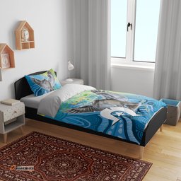 Vivid Kookaburra NAIDOC 2024 Bedding Set Aboriginal Art Style