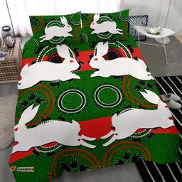 Rabbitohs Bedding Set Aboriginal Special