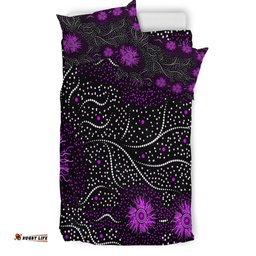 Australia Indigenous Bedding Set - Aboriginal inspired dot painting dreaming art