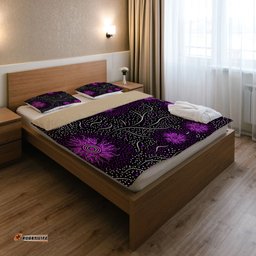 Australia Indigenous Bedding Set - Aboriginal inspired dot painting dreaming art