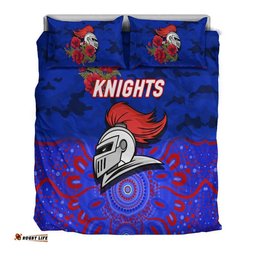 Newcastle Knights ANZAC 2022 Bedding Set Indigenous Vibes