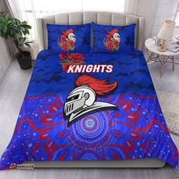 Newcastle Knights ANZAC 2022 Bedding Set Indigenous Vibes