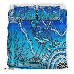 Australia Indigenous Bedding Set Aussie Life - Bird 06