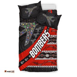 Naidoc Essendon Bedding Set Aboriginal Bombers