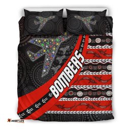 Naidoc Essendon Bedding Set Aboriginal Bombers