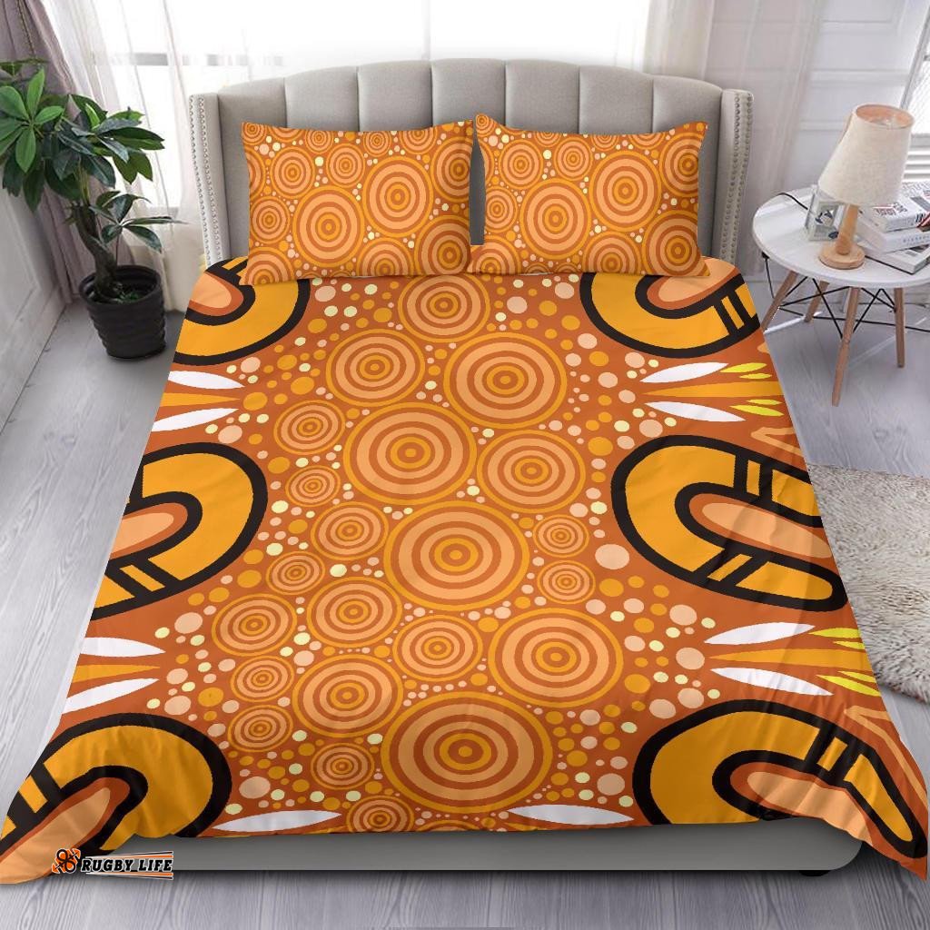 Aboriginal Bedding Set - Indigenous Art Patterns Ver03