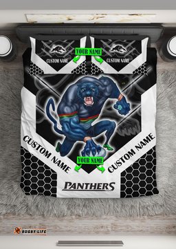 Nrl Bedding Set Penrith Panthers Bedding Set Mascot