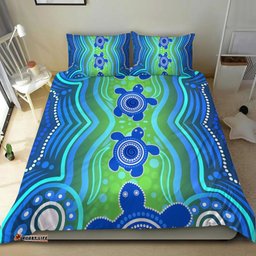 Aussie Aboriginal Bedding Set Sea Turtle