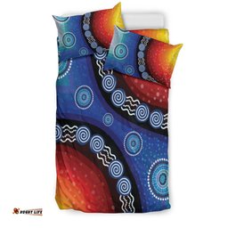 Bedding Set - Aboriginal Color Dot Painting
